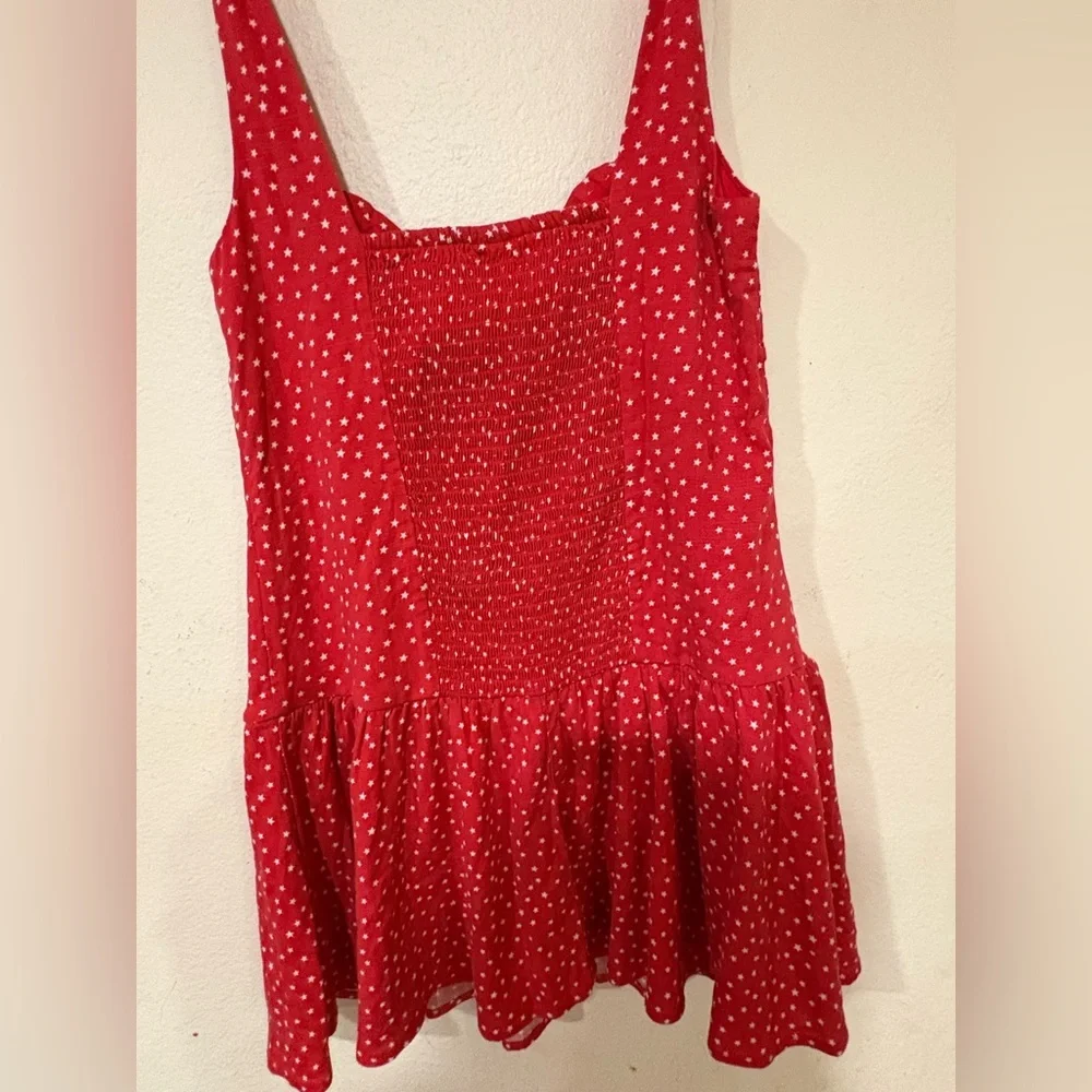 Wild Fable Starry Red Blouse - Picture 6 of 6